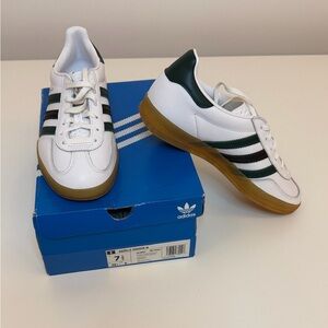 Adidas Gazelle NIB -  Indoor 'White Collegiate Green'